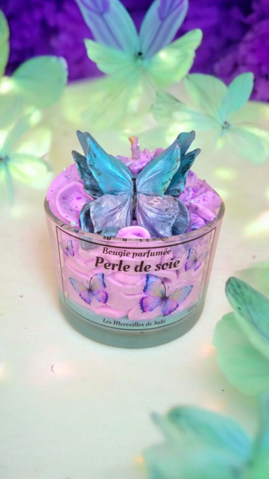 Bougie parfumée PERLE DE SOIE