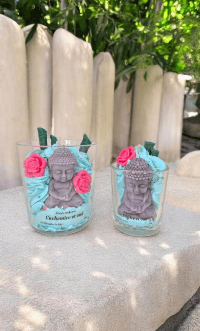 Mini bougie parfumée senteur CACHEMIRE ET OUD