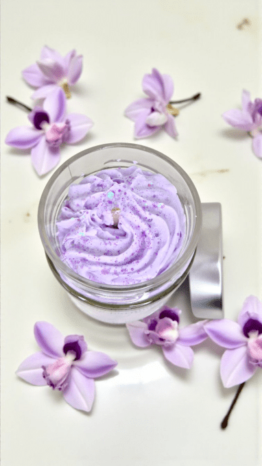 Bougie parfumée senteur ORCHIDÉE VANILLE