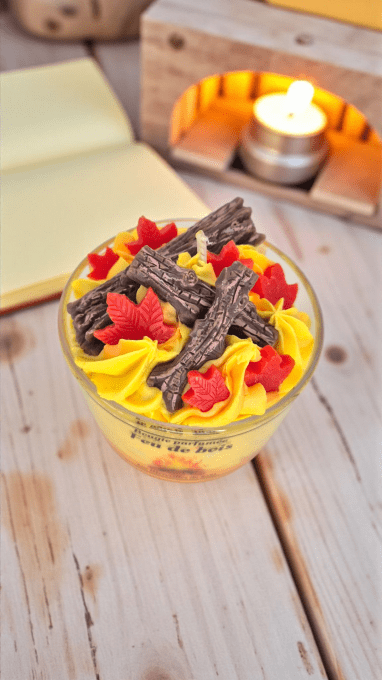 Bougie parfumée Senteur FEU DE BOIS