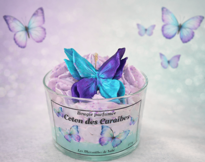 Bougie parfumée COTON DES CARAÏBES