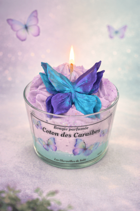 Bougie parfumée COTON DES CARAÏBES