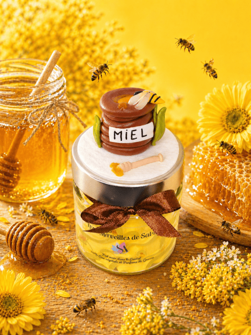 Bougie Gourmande senteur MIEL