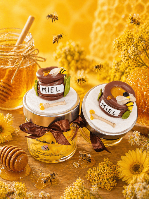 Bougie Gourmande senteur MIEL