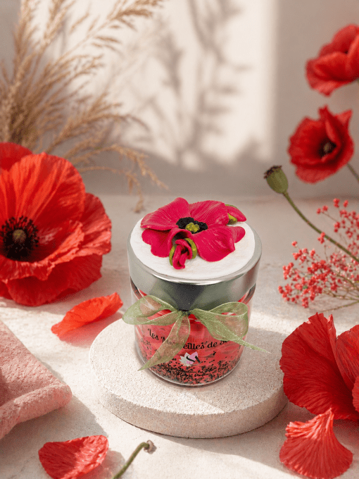 Bougie Gourmande senteur COQUELICOT