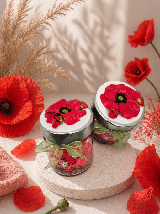 Bougie Gourmande senteur COQUELICOT