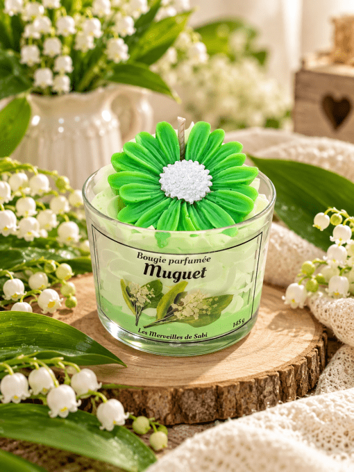 Bougie parfumée Senteur MUGUET