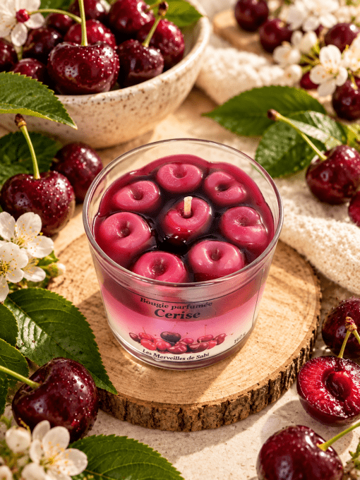 Bougie parfumée Senteur CERISE